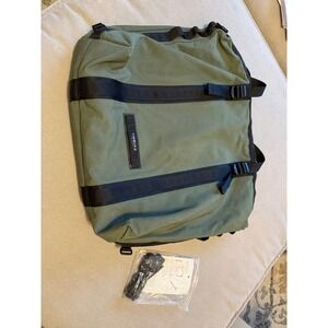 Timbuk2‎ Lug Tote Duffle Bag Olive Green Black Convertible Backpack Carry On